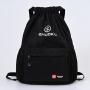 LX047 Custom Drawstring Backpack Lightweight Travel Sport Basketball String Bag with Pocket for Swimming Beach Fashion Sport Bag