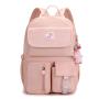High quality schoolgirls nylon backpack large capacity backpack lovely design young girls schoolbag