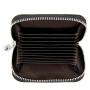 Cartera Cheap Genuine Leather Anti-Theft Protection Rfid Blocking Credit Card Holder Wallet With Zipper Purse Wallet Vintage