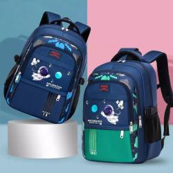 ZR637 Children's Backpack Pupil Cartoon Cute Light Primary Schoolbag Reflective Strip Safety Kids Bag Soft Waterproof Baby Bag