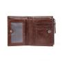 XL298 Accept Customized Logo Genuine Leather Soft Comfortable Triple Folding Billfold Best Selling Men's Short Leather Wallet