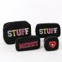 Portable Eco Friendly S M L XL Soft Teddy Zipper Makeup Bag Custom Sherpa Velvet Pouch Women Fluff organizer Cosmetic Bag
