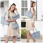 2022  LOVEVOOK designer handbags famous brands pu ladies shoulder bags Tote Satchel Hobo 3pcs Set women purses and handbags