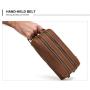 High quality genuine leather men tote bag factory retro leather wallet fashion men's card bag men's business bag