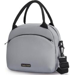 CY019 Customized Tote Insulated Shoulder Lunchbox Portable Handheld Insulated Picnic Bag Waterproof Oilproof Lunch Bento Bag