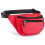 Gelory Multicolor 600D Polyester Zippered Compartments Adjustable Waist Sport Fanny Pack Bag Waist Bag