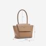 Factory Wholesale High Quality Pu Leather Bag Big Capacity Women Hand Bag Top Handle Tote Bag