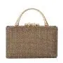 HR681 Women New Designed Diamond Brightly Clutch Handbag Fashion Retro Dinner Bag Ladies Luxury Metal Handheld Party Bag