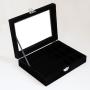 HR566 Women Portable Travel Ladies Jewellery Storage Box Necklace Ring Earrings Household Single Layer Accessories Holder Box