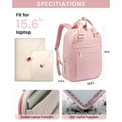 Wholesale ladies office computer bag with zipper travel backpack waterproof women's backpacks large school college bag for girls