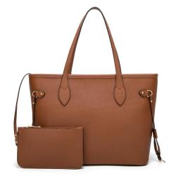 ODM 2024 Bolsas Tote Handbags Women's Shoulder Hand Bags Ladies Custom Shopping Elegant Purses China Factory Vegan Leather PU