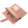 Ladies Korean Solid Zipper Long Wallets Student Mobile Phone Wallet Large-capacity Buckle Coin Purse carteras para mujer