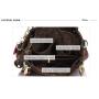 Realer Drop shipping OEM fashion shoulder crossbody bags classic melon seed pattern genuine leather women purses and handbags