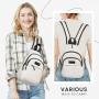 Sucipi Fashion Sling Bag Backpack for Women Men Convertible Daypack Crossbody Bag Travel Hiking Sports Waterproof Chest Bag