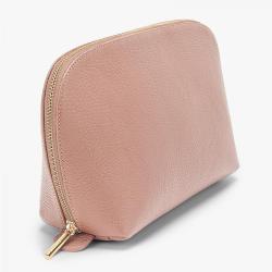 Elegant leather travel cosmetic bags makeup travel bags