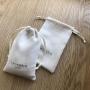 Custom Logo Suede Jewelry Packaging Pouch Bag Suede Packaging Jewellery Bag