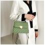 ZR446 Woman Bags Fashion Girl Solid Color Block Zipper Messenger Bag PU Leather Single Shoulder Ladies phone coin Crossbody Bag