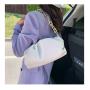Thick Chain Handbag Pu Leather Fold Shoulder Bags Designer Dumpling Bag Women Crossbody Messenger Cloud Chain Bag