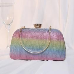 xinyu 2024 New Cheap Price Latest PU Ladies Luxury Clutch Evening Bags Pillow Clutch Purse For Women