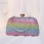 xinyu 2024 New Cheap Price Latest PU Ladies Luxury Clutch Evening Bags Pillow Clutch Purse For Women