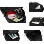 Gelory Fashion Multifunctional Single Shoulder Bag  Crossbody Chest Bag Fanny Pack With Earphone Hole For Travel Outdoor Sports