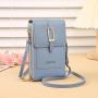 New Mobile Phone Bag for Women Small Mini Single Shoulder Crossbody Bag Zipper Wallet Fashion Mobile Phone Messenger Bags