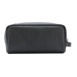 PU leather travel organizer bags toiletry cosmetic bags with hand strap