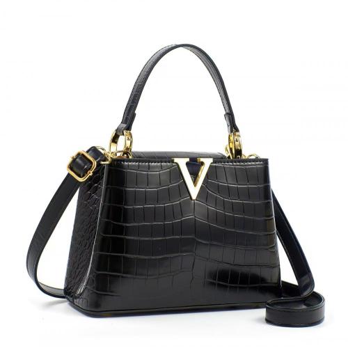 2024 Newest big sizes high quality Pu leather Handbags trendy fashion latest luxury designer tote bags women's shoulder bags