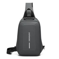 XL361 Anti-theft Daily Used Waterproof Crossbody Bag Oxford Men's Chest Bag combination lock Sports Shoulder Bag