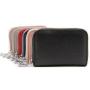 Cartera Cheap Genuine Leather Anti-Theft Protection Rfid Blocking Credit Card Holder Wallet With Zipper Purse Wallet Vintage