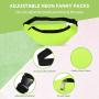 Gelory OEM Custom Logo Trendy Adjustable Workout Fanny Waist Pack Running Belt Bag Waterproof Fanny Pack