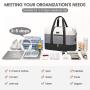 LOVEVOOK 30L Large Custom OEM Adjustable Gym Bag Travel Outdoor Overnight Weekender Duffel Bag with Shoes Compartment for women