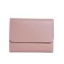 Simple short women's wallet student ticket holder multifunctional card bag tri-fold ultra-thin section glossy wallet purse