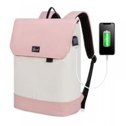 LOVEVOOK large waterproof rucksack 15.6 in roll bag trips university school office travel women daypack laptop bag backpacks
