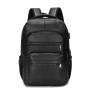 ZF197 Men Backpack PU Computer Bag Breathable Waterproof Schoolbag Fashion Popular Outdoor Travel Shoulder Bag USB Port