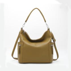 2024 Custom Vegan Leather Shoulder Bucket Bag For Women Fashion Crossbody Purse