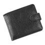 Factory Wholesale Men's Wallet Durable Leather Short PU Leather Zipper Buckle Money Clip New Leather Wallet Multi Card Position