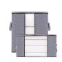 SN028 Foldable Clothes Organizer Nonwovens Storage Containers for Organizing Bedroom Closet Clothing Comforter Organization
