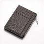 OEW183 New Card Holder Minimalist Wallet Men Genuine Leather Wallets Money Clip Purse For Men Leather Wallet