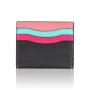 ODM/OEM leather mini card holder rfid blocking business card holder leather credit card holder