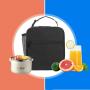 KBW692 New Insulation Bag Fashion Thickened Aluminum Foil Oxford Cloth Picnic Bag High Quality Handheld Ice Bag