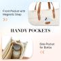 Promotion Cotton Canvas Tote Bag Fashion Large Capacity Colorful Tote Shopping Bags