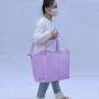 Keymay Free Shipping Stock 5 Colors Women's  Weekender Shoulder Bag Large Capacity Waterproof Nylon Tote Bag Ladies Hand Bags