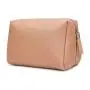 Gelory China Sale Leather Makeup Bag Zipper Pouch Travel Cosmetic Organizer for Women and Girls