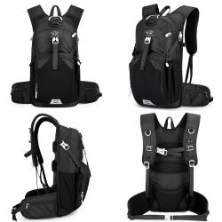 ZF084 New Nylon Running Cycling Hiking Bag Breathable Waterproof Outdoor Bag Lightweight Fashion Sports Travel Backpacks