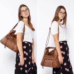 LOVEVOOK Realer Women Hobo Bags Large Crossbody Shoulder Vegan Faux Leather  Concealed Carry Purses and Handbags