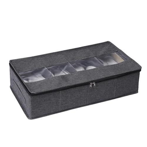 SN004 New Fashion 6 Space Storage Shoe Box Waterproof Zipper Portable Storage Shoe Bag for Travel Organizer Shoe Set Bag