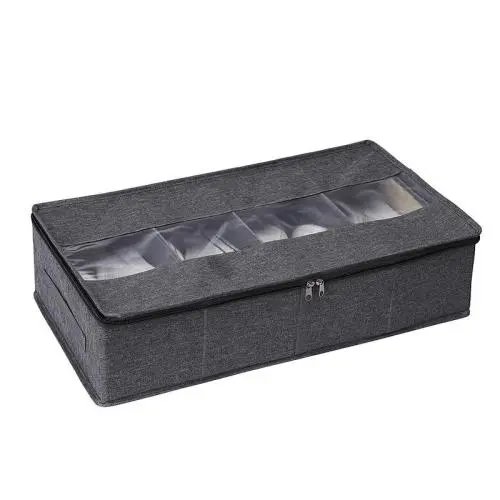 SN004 New Fashion 6 Space Storage Shoe Box Waterproof Zipper Portable Storage Shoe Bag for Travel Organizer Shoe Set Bag
