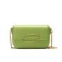 2024 Custom Oval Metal Ladies Cross Body Bag For Women Minimalist With Crossbody Chain