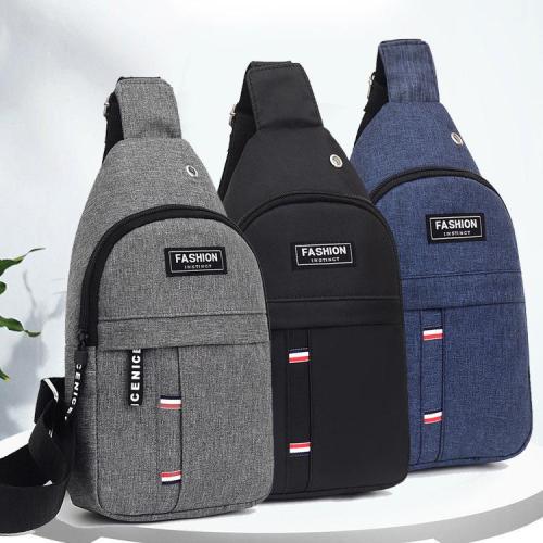 Chest bag for outdoor climbing, cycling, single-shoulder crossbody, oxford cloth chest bag, outdoor sports bag